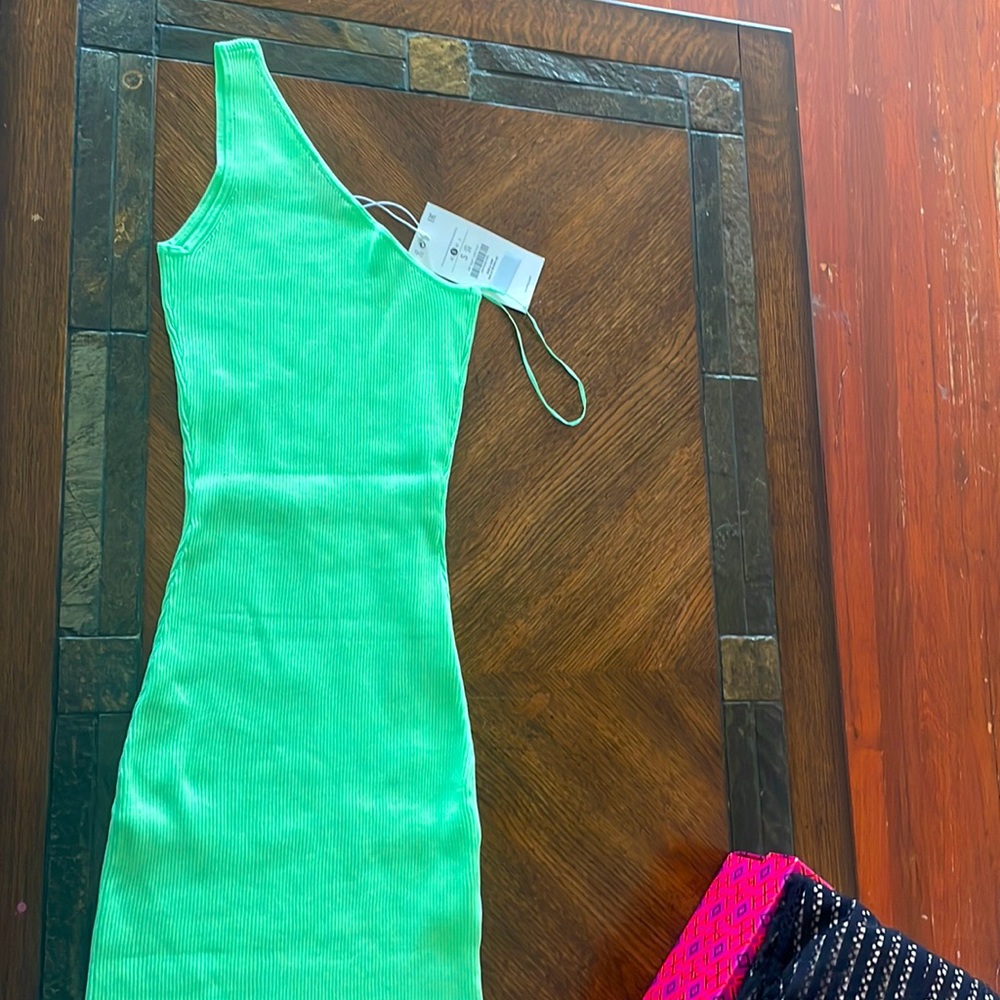 Green dress